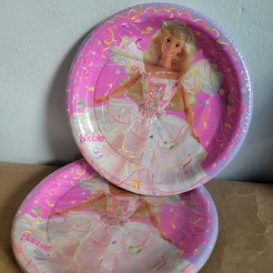 Barbie plates